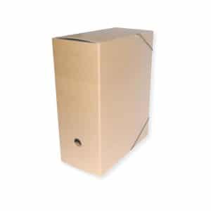 Οικολογικό κουτί με λάστιχο. Από συμπαγές οικολογικό χαρτόνι 900gr. Άριστης ποιότητας ( όχι μικροβέλε που σπάει). Διαστάσεις: Υ33,5x25x12εκ.