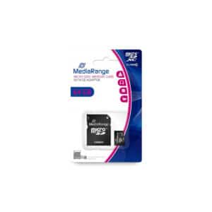MediaRange Micro SDXC Class 10 With SD Adaptor 64 GB (eXtended Capacity) MR955