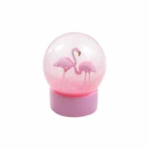 I-Total Χιονόμπαλα Flamingo Πρεσπαπιε
